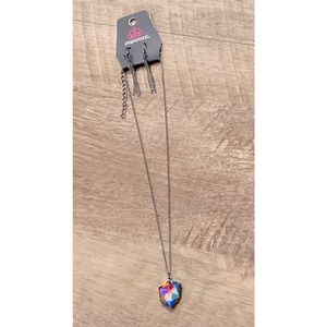 NEW Sparkle Gem Necklace Set